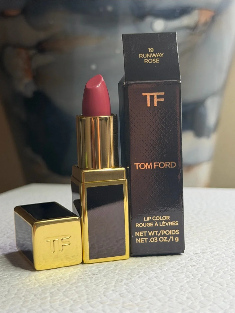 Tom Ford MINI LIP Color in Runway Rose Lip Color -